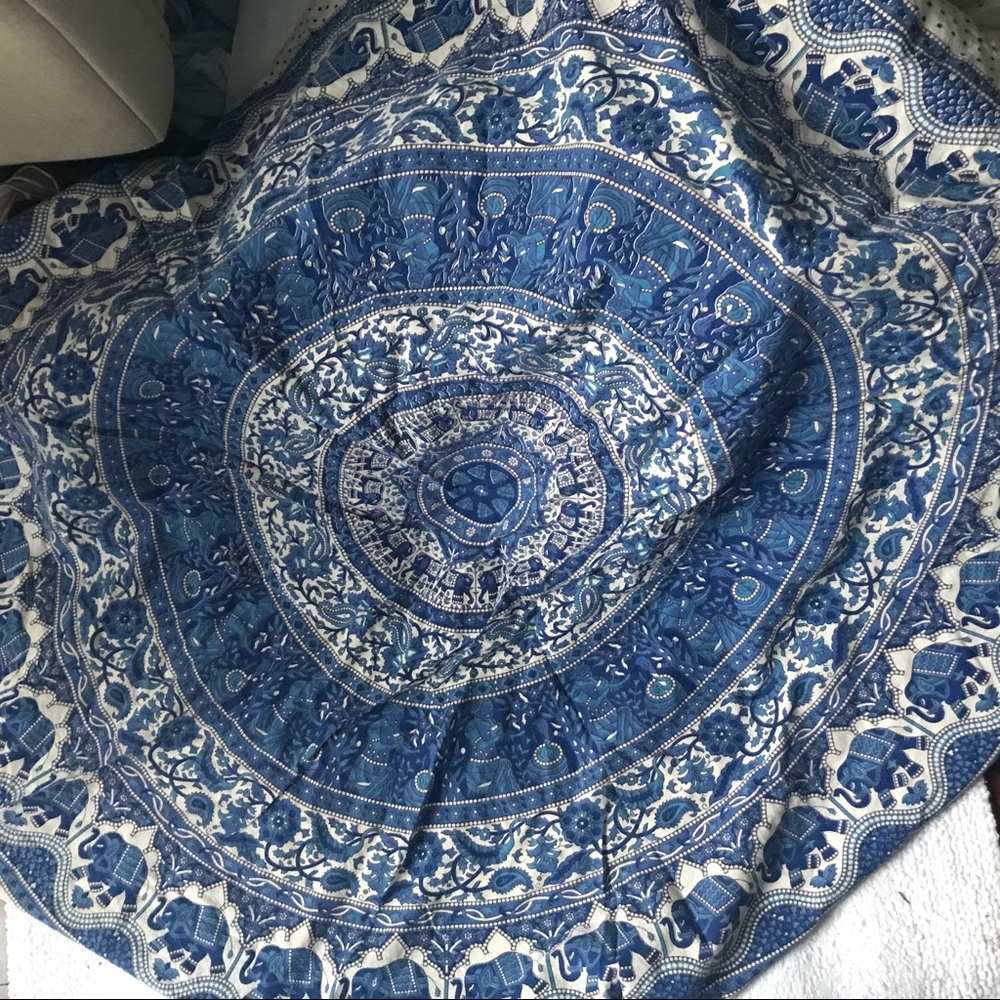 Beautiful circle mandala from India